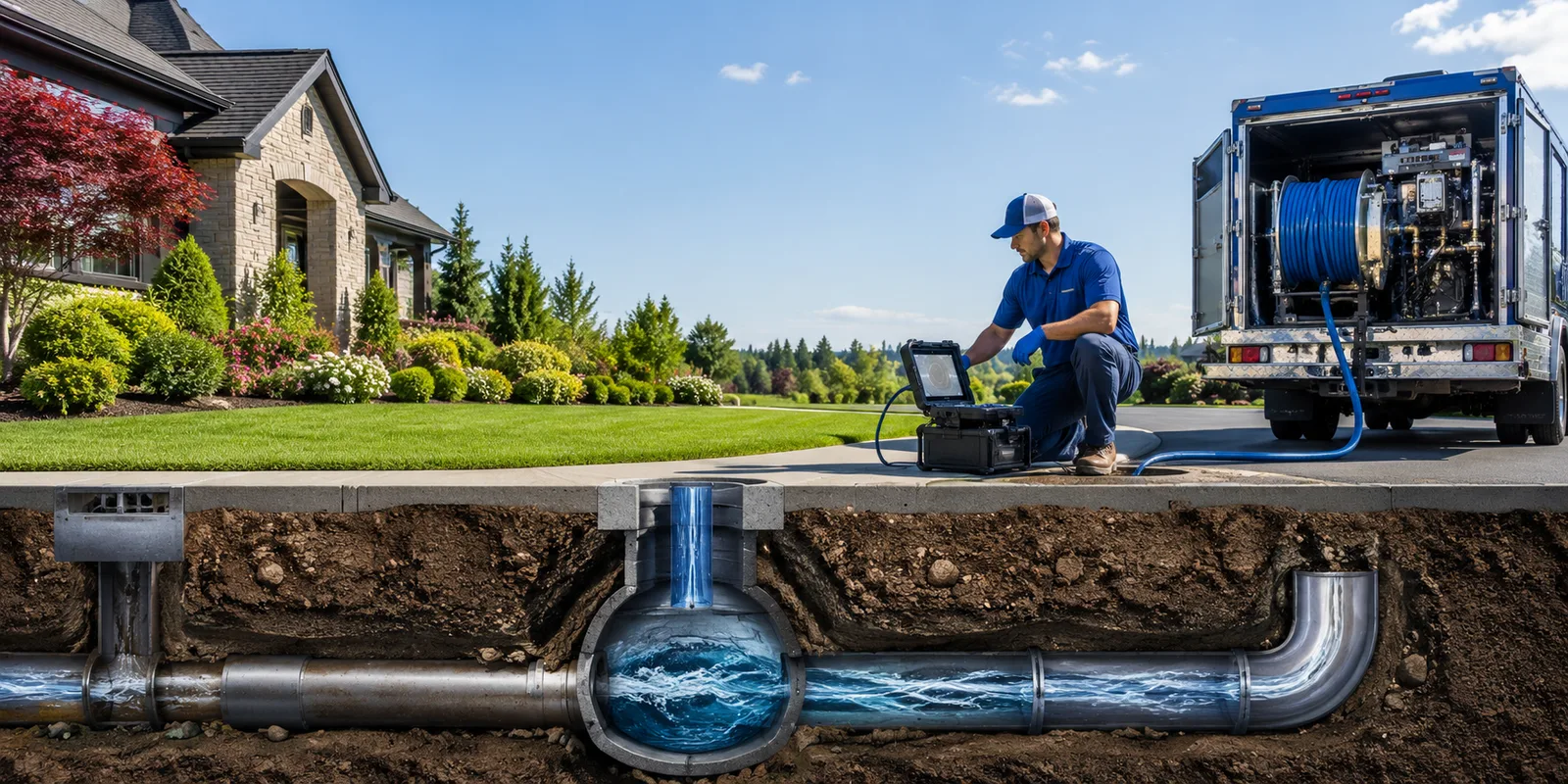 Drainage restoration information for Sweet Valley, PA